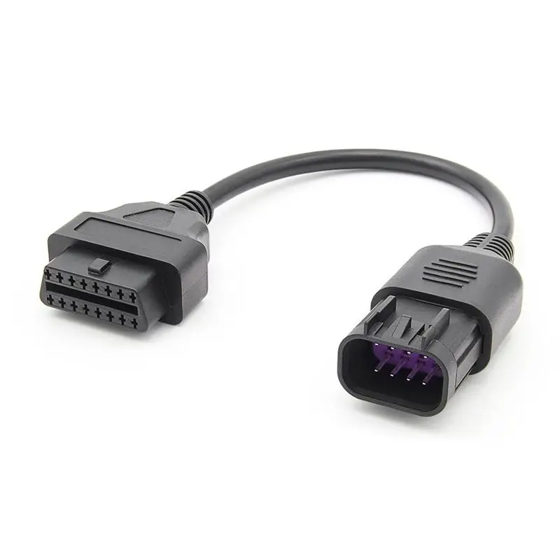 8Pin To 16Pin OBD2 Cable Adapter For Polaris RZR / Ranger / General / Sportsman / ACE / Slingshot Diagnostic Adapter Parts
