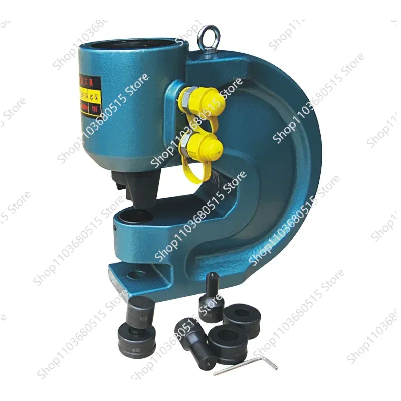 20252025CH-80 Drilling Machine 35T Digger Force Hydraulic Punching Tool Puncher for Iron Plate Stainless Steel Copper Bar