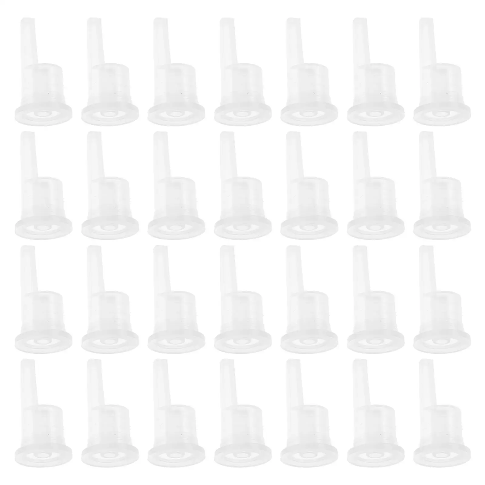 

100pcs Essential Sealing Leak Plastic Essential Oil Inner Proof Bottle Sealing Dropper Plug Dropper Cap Plug Replacement 5-100ml