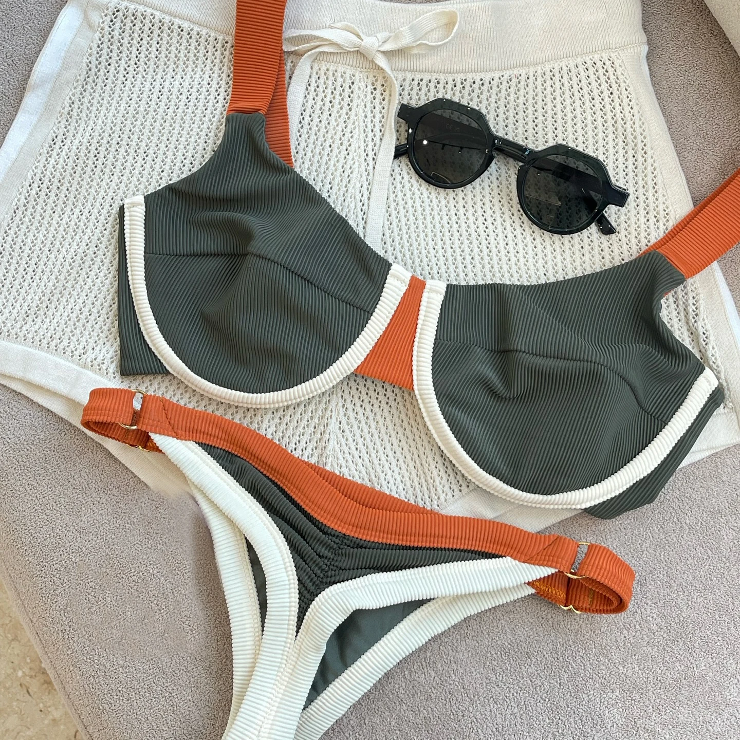 Push Up Bikinis Sexy Swimsuit Women Swimwear Micro Bikini Set Low Waisted Swim Suit Patchwork Beachwear Brazilian Biquini Female image 2