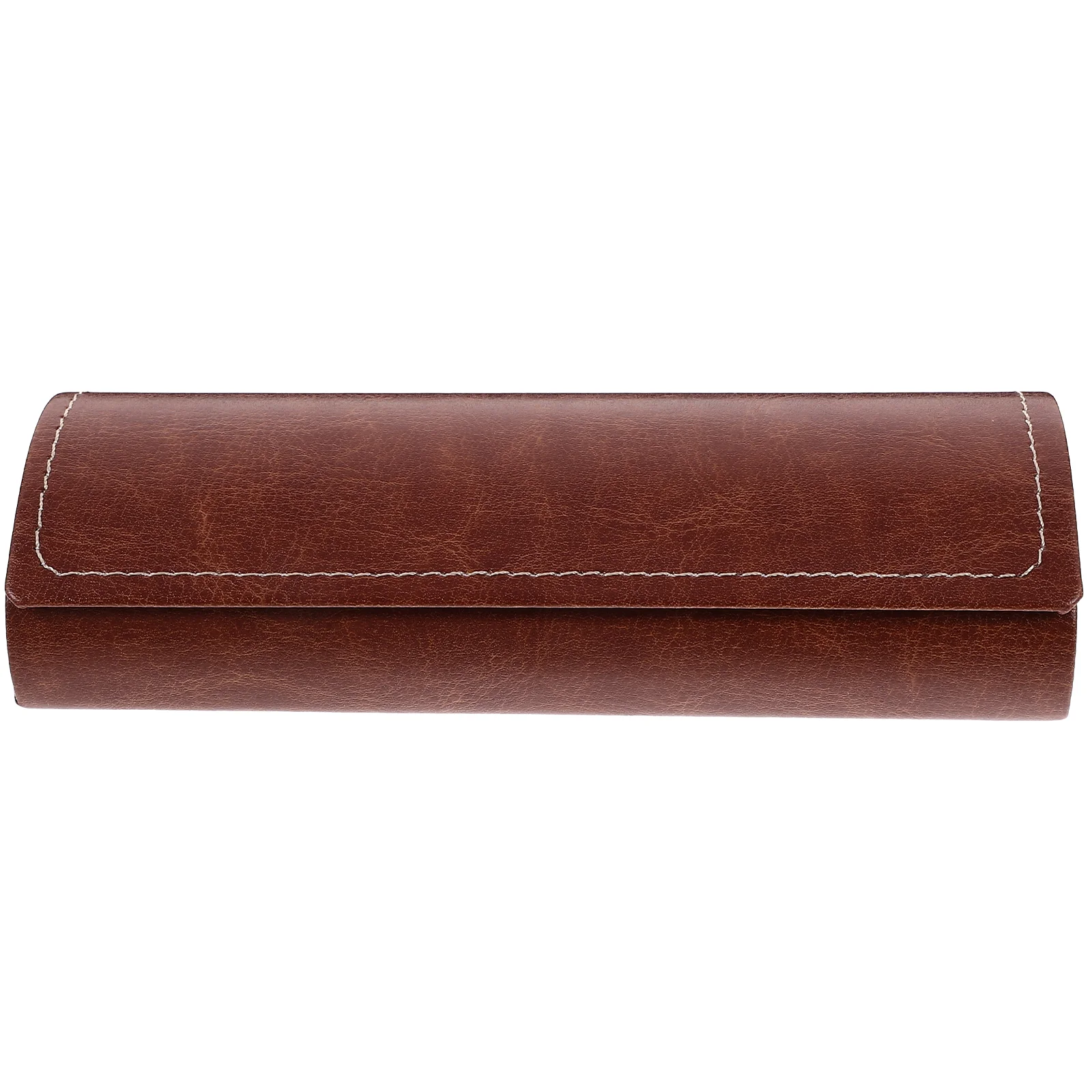 

Sunglasses Box Protective Case for Eyeglasses Brown Travel Portable Small Size Glasses Bag Safe Material Gift