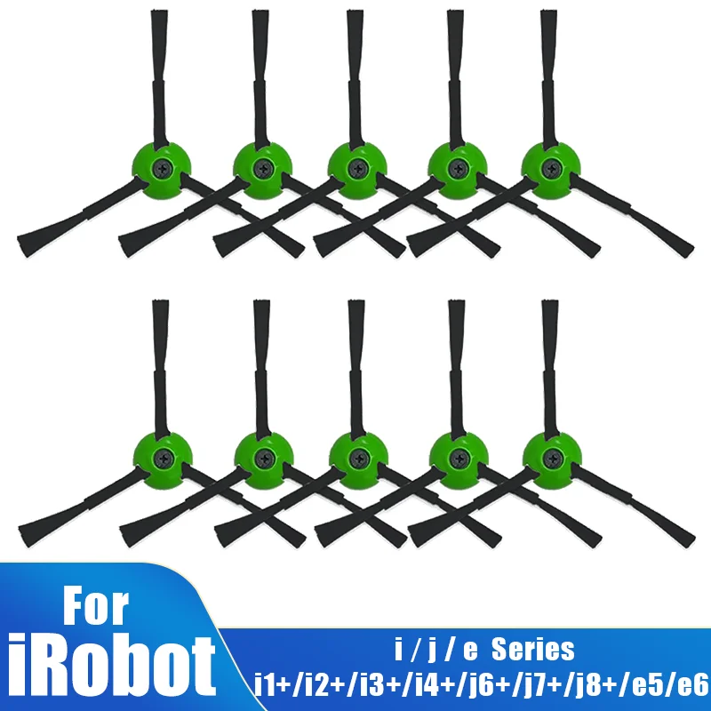 Para iRobot Roomba i & j & e Series i1+/i2+/i7+/i8+/j6+/j7+/j8+/e5/e6 Robot repuestos de aspiradora, piezas de repuesto de cepillos laterales