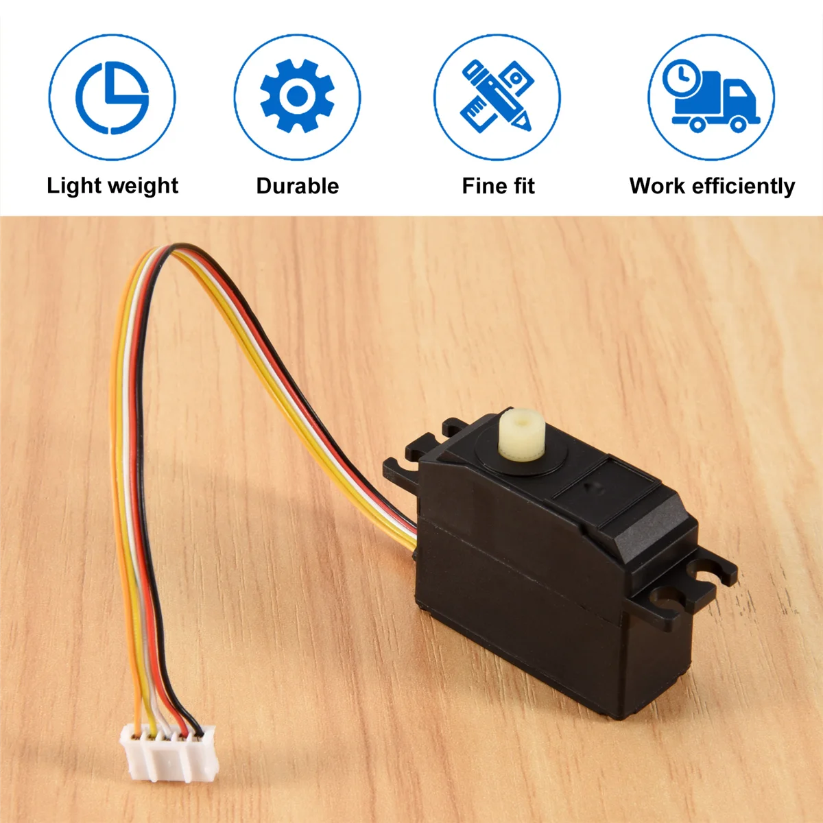 

A03V пятипроводной сервопривод для WLtoys 12428 12427 12423 12628 1/12, обновленные детали радиоуправляемого автомобиля, аксессуары