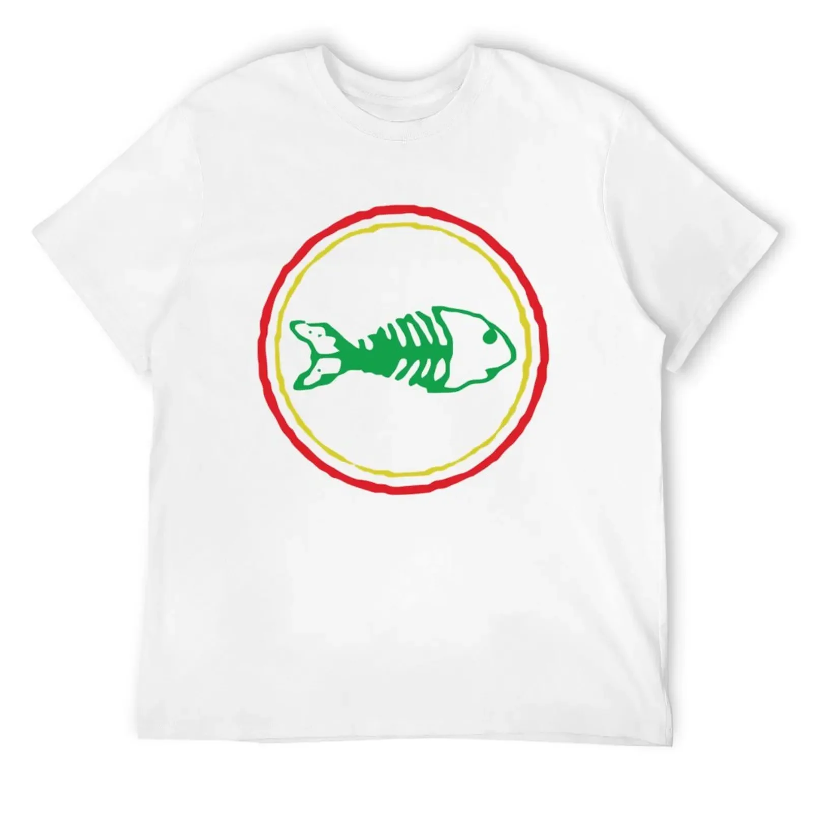 Roupas punk Y2k, roupas alternativas, camisetas com estampa de espinha de peixe, camisetas gráficas, masculinas e femininas, gola redonda, manga curta