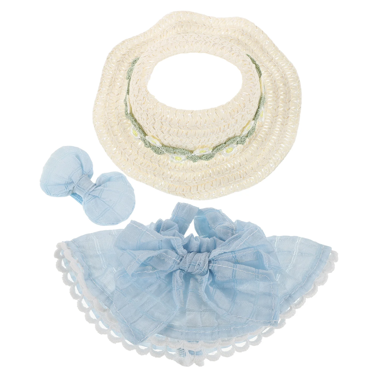 

1Set 17Cm Outfit Accessories Mini Skirt Replaceable Hats Cosplay Costume Miniature Decor Creative Play DIY Decor