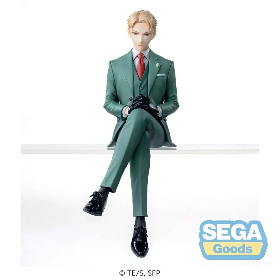 

SEGA Spy x Family Lloyd Forger Twilight Noodle Press Призовая фигурка, логотип SEGA/Eco-PVC Старшие коллекторы/дисплей персонажей