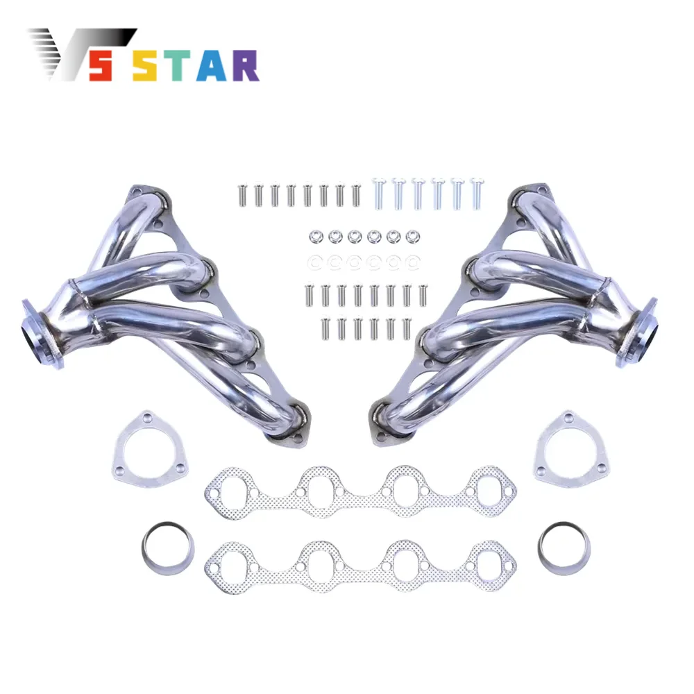 

Коллектор выпускного коллектора для Ford 260 289 302 v8 1964-1978 годов из нержавеющей стали SBF Small Block Hugger EH-28962X