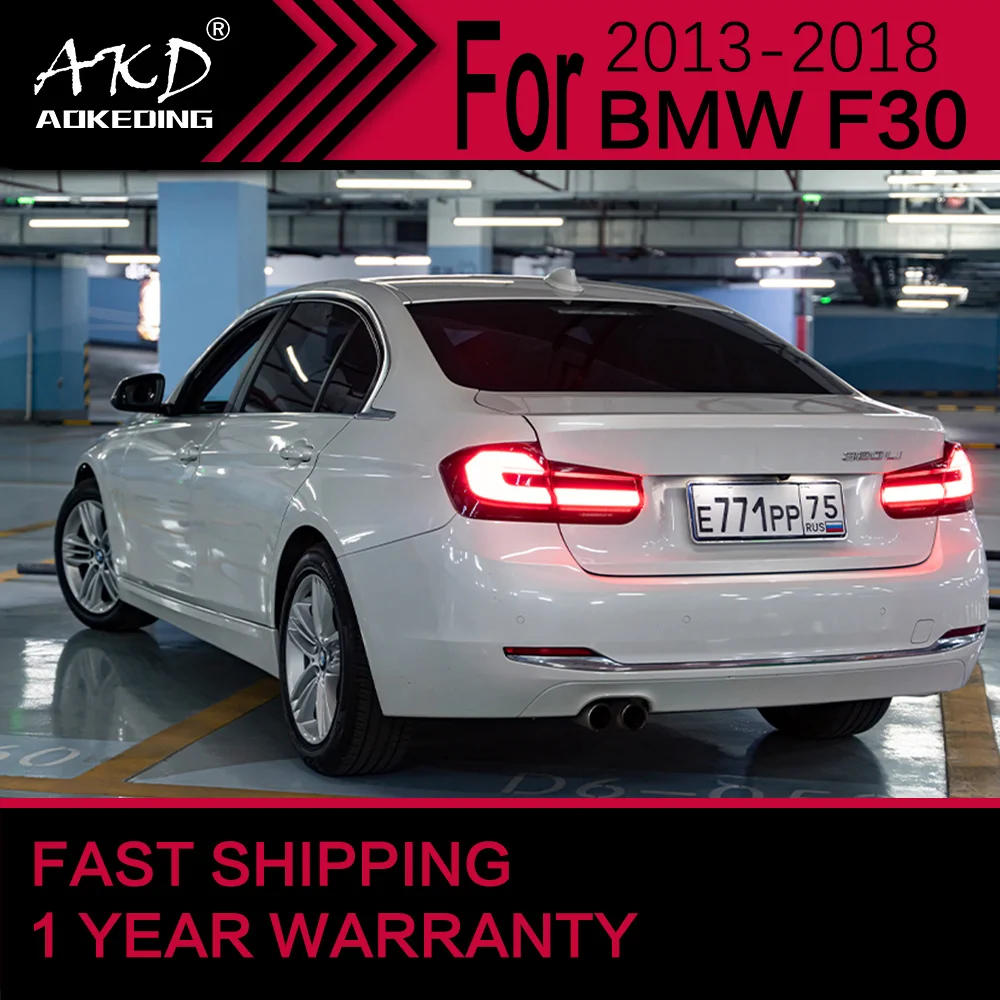 

Car Lights for BMW F30 F38 F80 LED Tail Light 2013-2018 3 series Rear Stop Lamp Brake Signal DRL Reverse Automotive Accessories