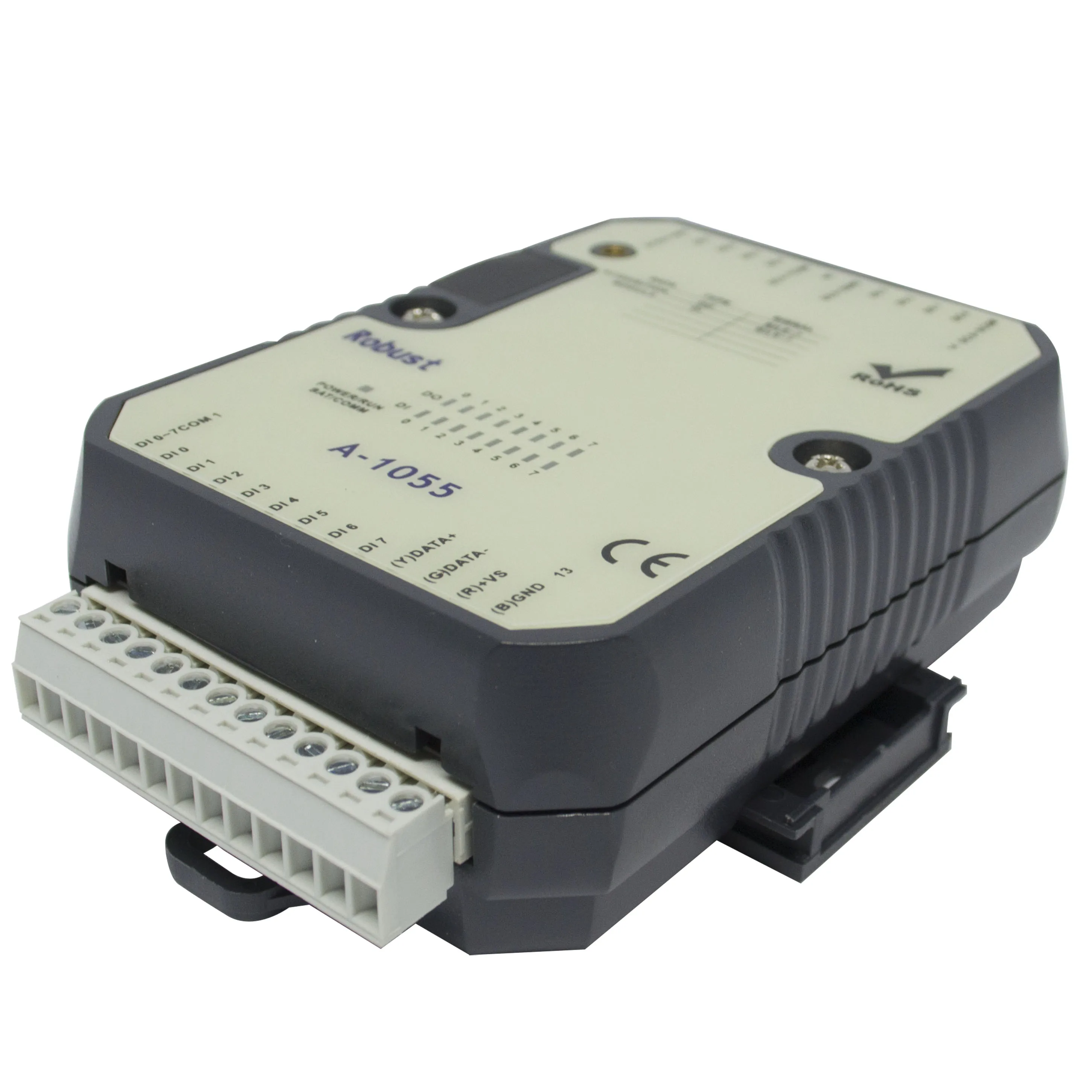 Módulo de E/S con puerto 8DI 8DO RS-485 Modbus RTU (A-1055)