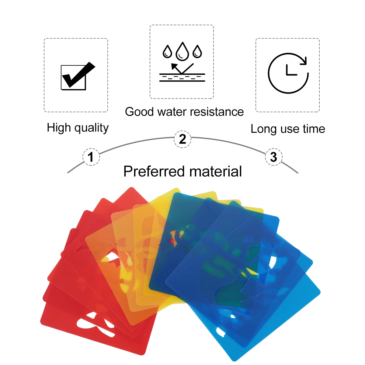 12 قطعة من قالب رسم الرسوم المتحركة استنسل مساعد للأطفال لوازم الرسم الإبداعي قالب الرسم #3