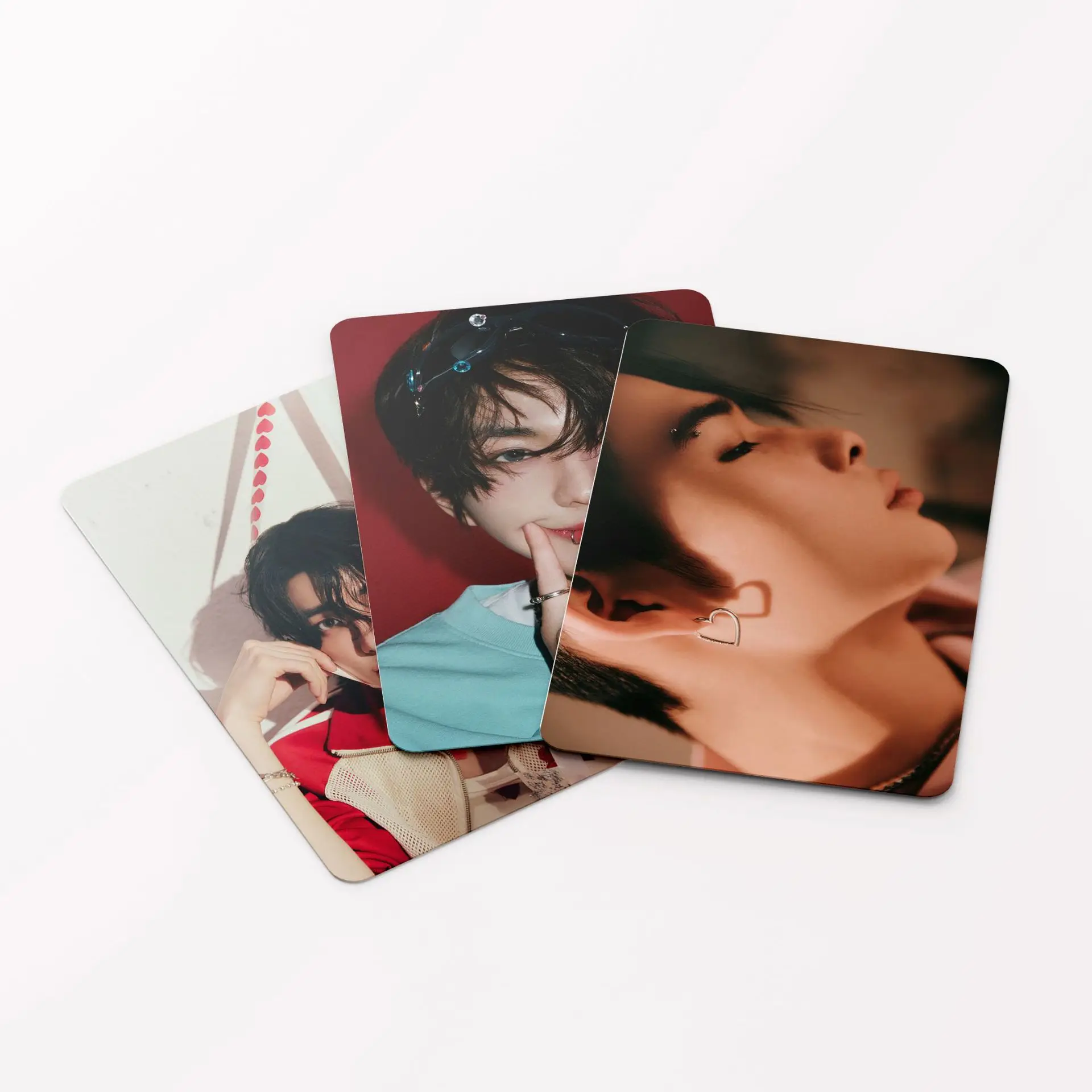 Tarjetas de fotos de grupo Kpop E ROMANCE, tarjetas Lomo de álbum nuevas, tarjetas fotográficas de JUNGWON JAY, inmejorables, 55 piezas por juego