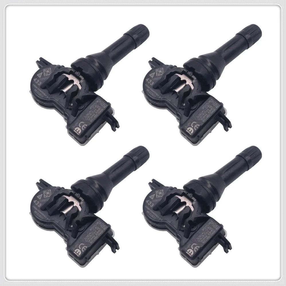 

4PCS 68105280AF 53305555 Tire Pressure Sensor For 2017-2023 Jeep Compass MP Renegade 433Mhz TPMS TIRE PRESSURE MONITORING SYSTEM