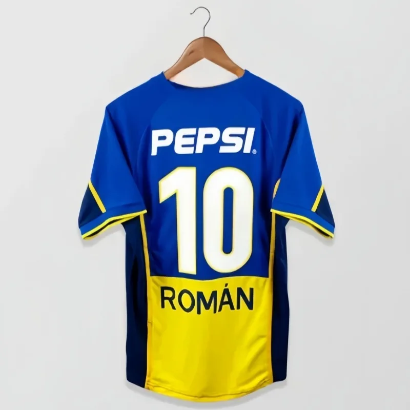 

New 3D Printed T-shirt No.1 3D Cool Print Retro 2002 Boca Juniors Local Jersey and Visitor Juniors Home No.10 T-shirt