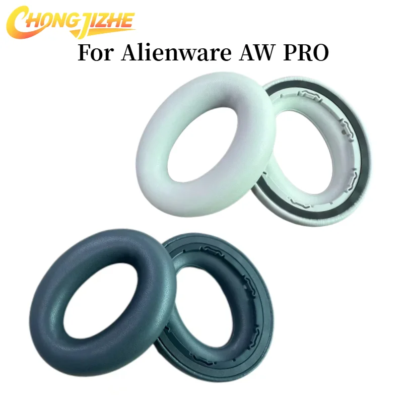 

CHONGJIZHE Replacement foam Ear Pads pillow Cushion Cover With buckle For Alienware AW PRO Gaming Headphone Headset EarPads