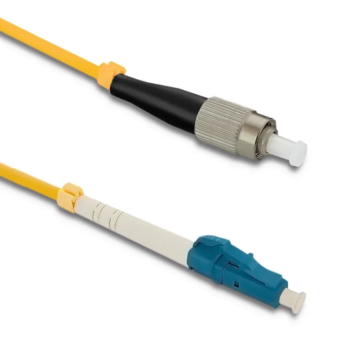 Qoltec glasvezel patchkabel FC/UPC-LC/UPC | Singlemode | 9/125 | G652D | Simplex | 15m