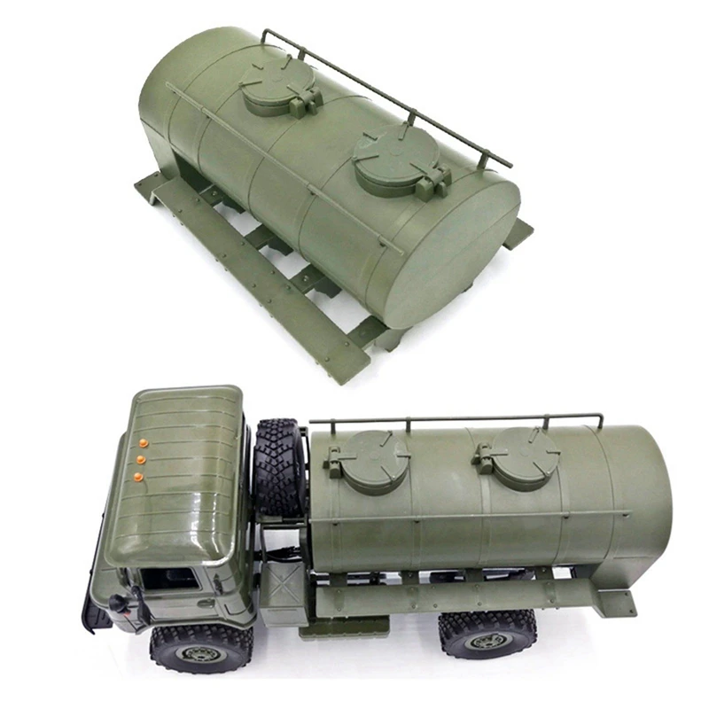 Wpl Remote Control Simulation Train Transportation Oil Tank For B24 B16 B36