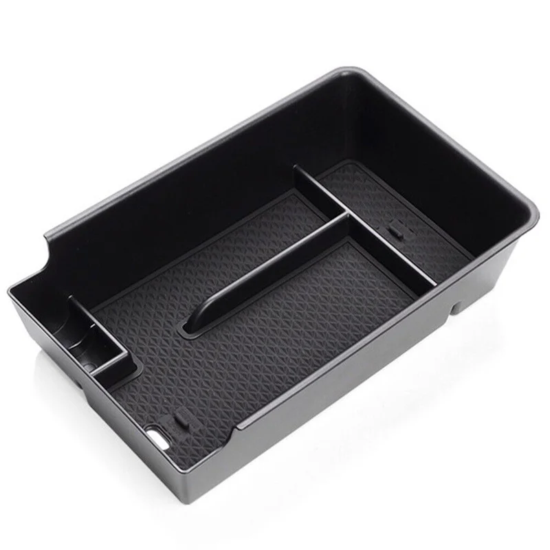 Caja de almacenamiento de reposabrazos central para Haval H6 2021-2024, contenedor de plástico negro, guantera de almacenamiento, accesorios de reacondicionamiento Interior