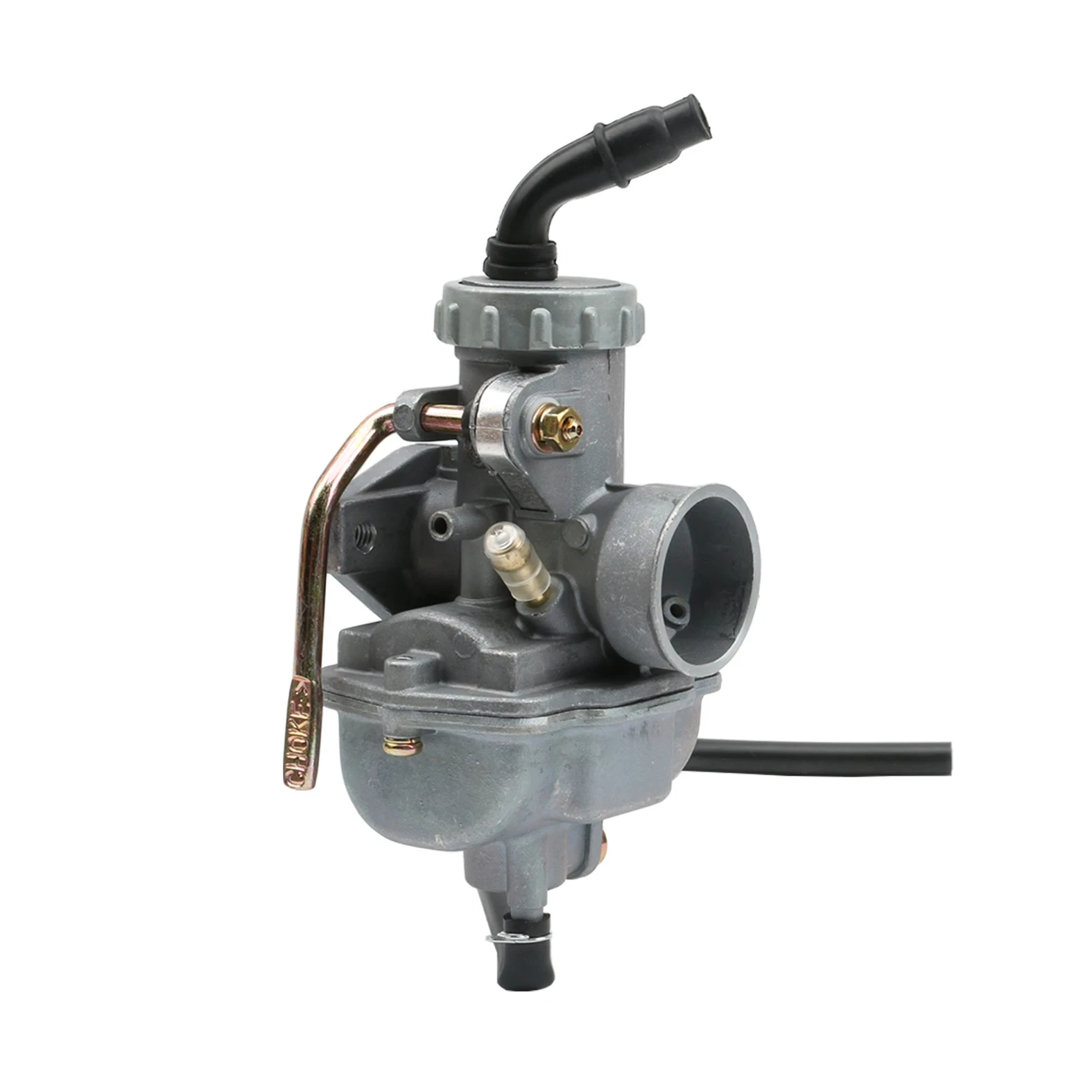 AliExpress NONE Motorcycle Carburetor PZ20 20mm Carb For 70cc 90cc 100cc 110cc 125cc KAYO Apollo Bosuer Dirt Pit Bike Monkey ATV Quad Go Kart