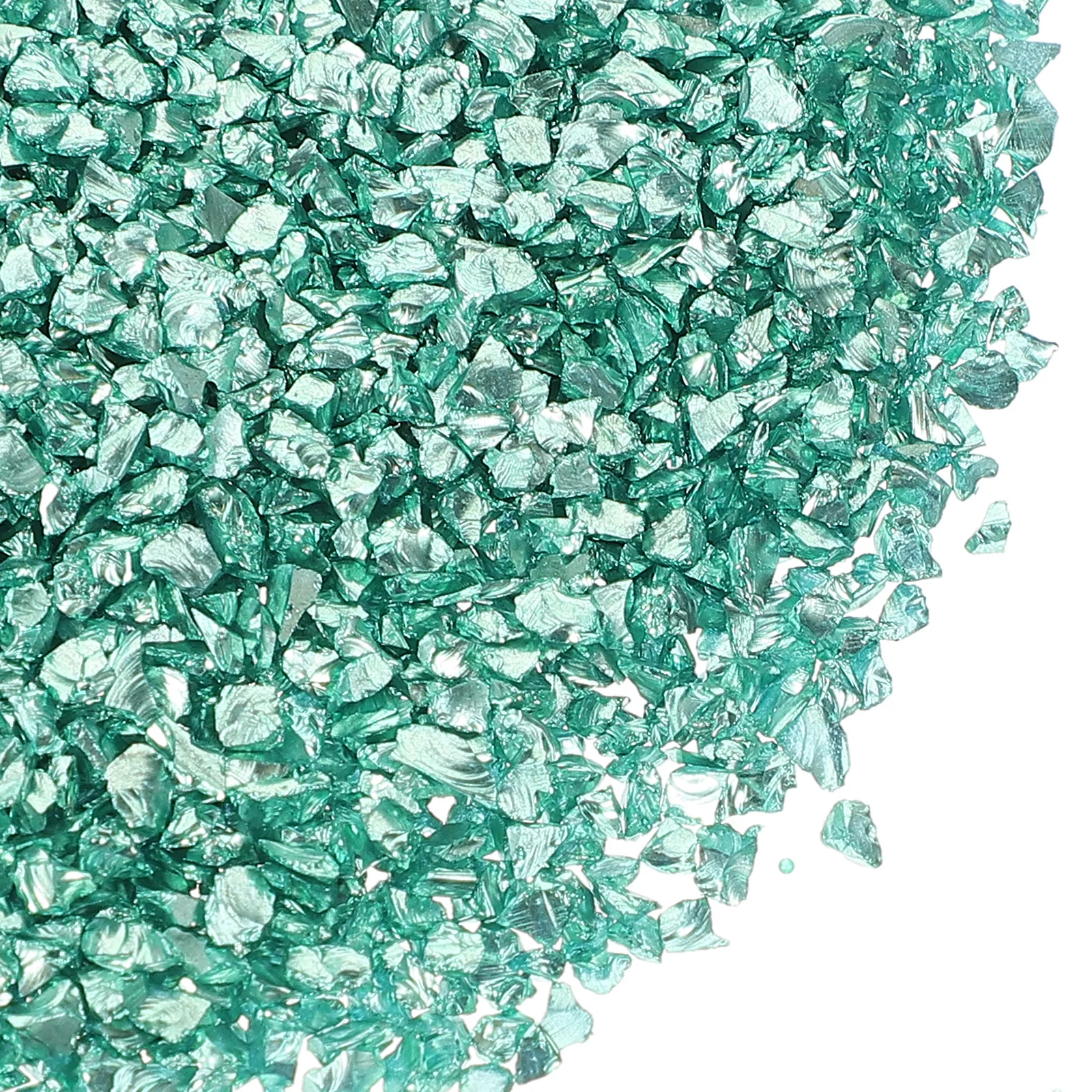 

Irregular Glass Chips Crushed Nail Art Charms Resin Art Accessories DIY Nail Craft Supplies Glossy Fade Resistant