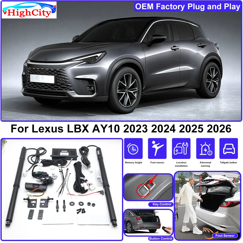 For Lexus LBX AY10 2023 2024 2025 2026 OEM Lifting Kit Trunk Electric Tail Gate Lift Powered Tailgate Liftgate