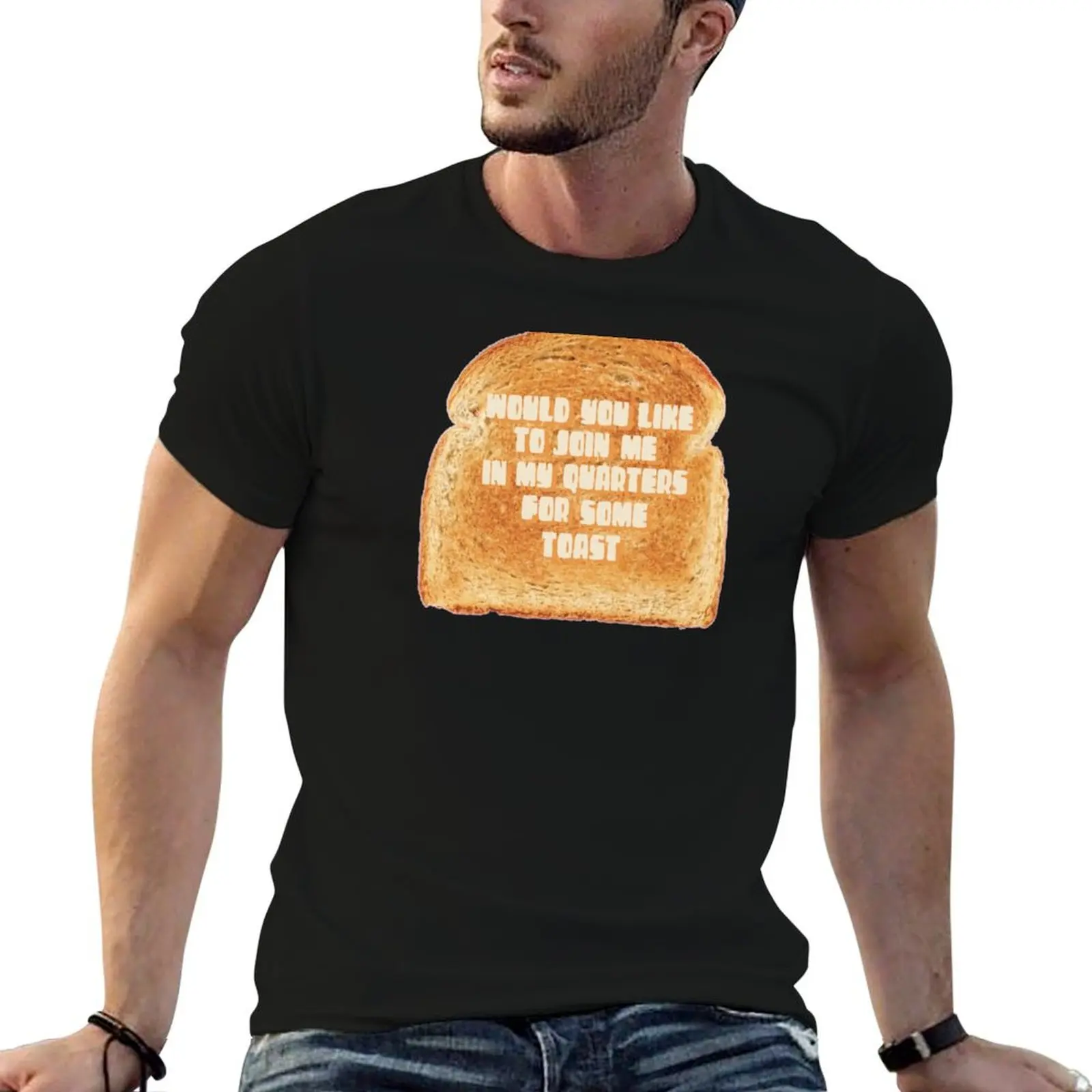 Футболка Nacho Libre Toast Date с модным принтом и короткими рукавами