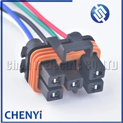 Conector de 5 Pines para Arnés de Cableado Automotriz 12124630 para DDEC 3 y 4 o 12.7L Cummins CAT Carter Detroit Serie 60 DDEC ECM