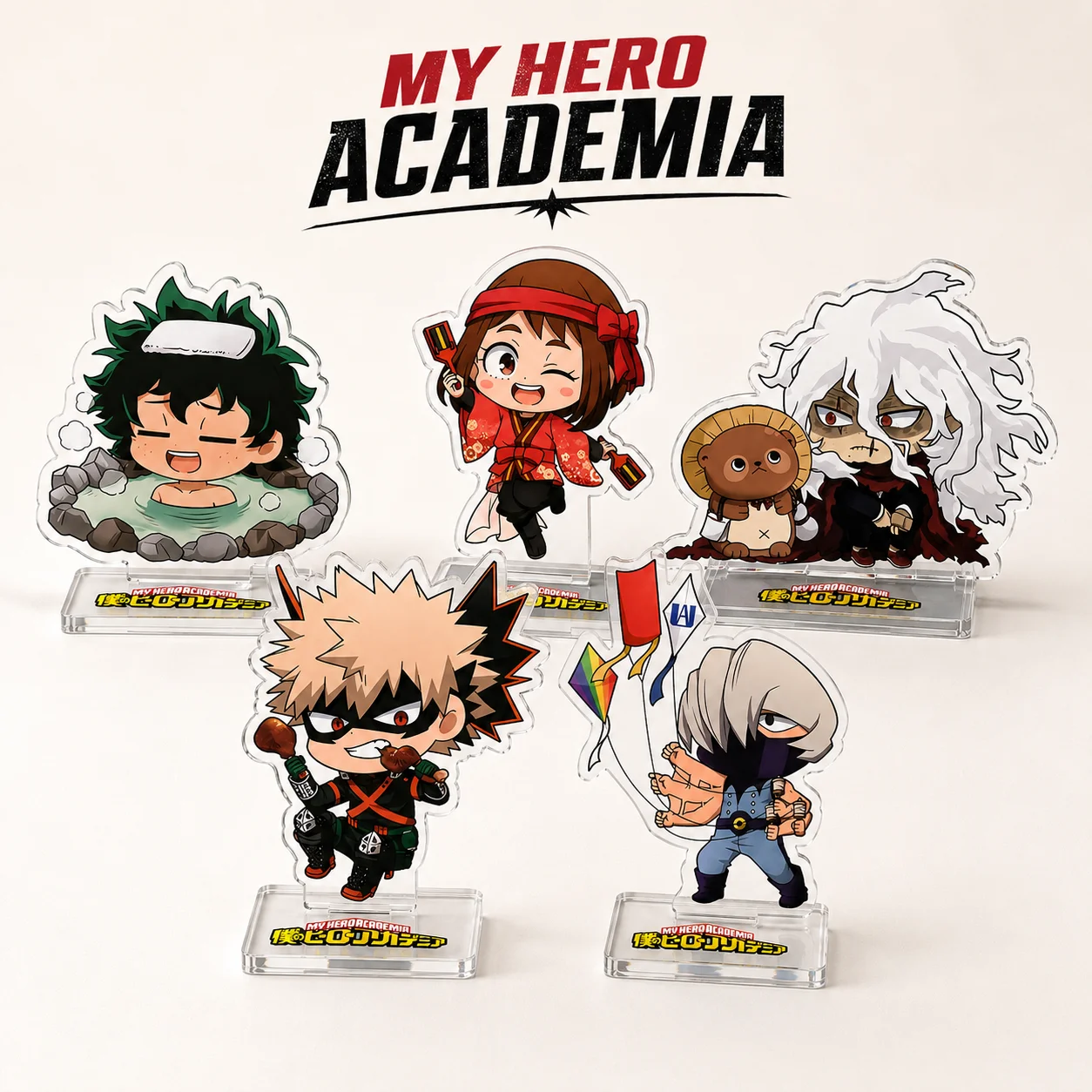 My Hero Academia Acrylic Stand Model Plate Anime Character Desktop Ornament Collectible Tabletop Display Gift Keychain Cartoon