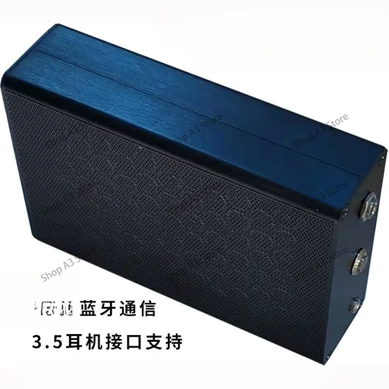 Ultrasonic Directional Speaker with Focused Audio  Portable Wireless Rechargeable Battery Powered Sound Emitter