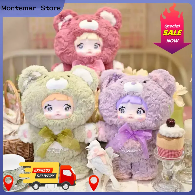 

Подлинная виниловая глухая коробка Nommi 400% серии Goodnight Bear Nommi, плюшевая кукла, коллекция украшений, кукла, загадочная коробка, игрушка, подарок для девочки