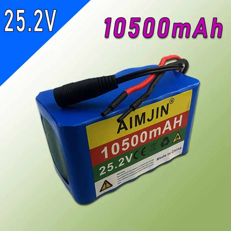 

6S3P 25.2V 10500mAh 18650 Lithium Batterie Pack Protection Rechargeable battery