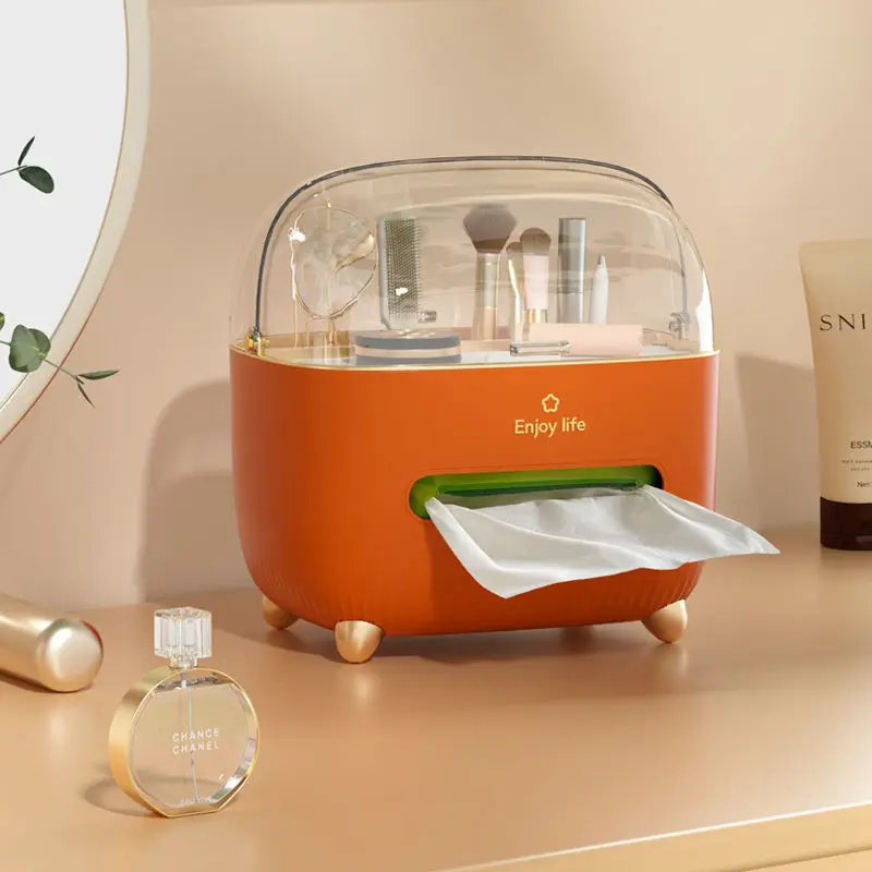 Household Tissue Box Living Room Coffee Table Restaurant Creative Light Luxury Simple Multi-function Remote Control Storage Box