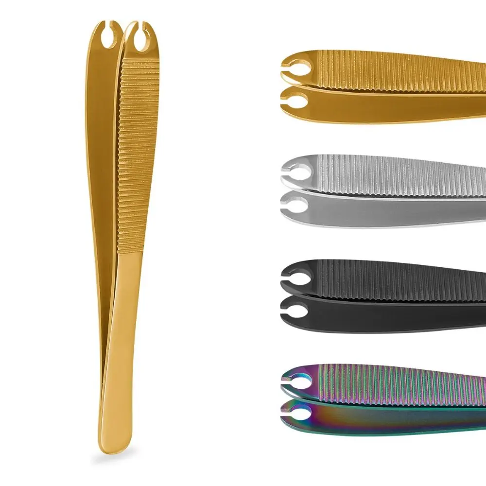 

Stainless Steel Body Piercing Tool Ear Stud Septum Piercing Tool Dermal Forceps Nose Stud Catheter Gauge Dermal Piercing Tool