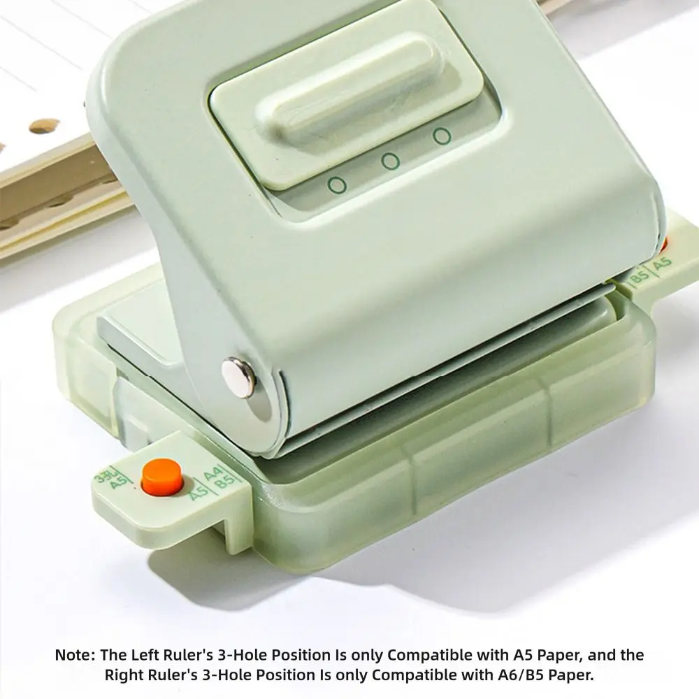 Multi-functional 3/6Holes Loos - Paper Punch 3 Hole recension och pris
