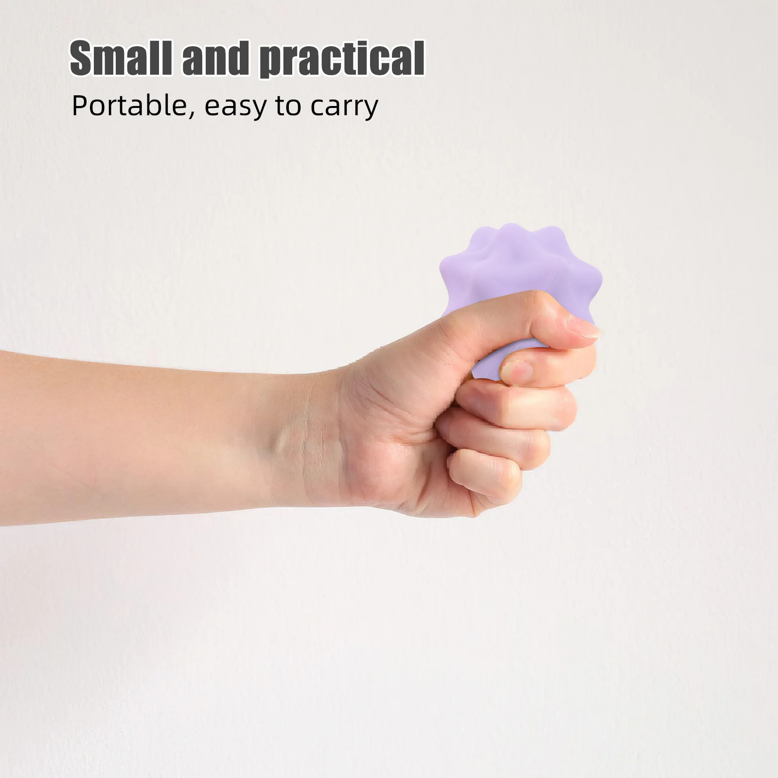 

2pcs Foot Fascia Ball Spiky High Elasticity Muscle Relaxation Tool Portable For Yoga Exercise Travel Use Spiky Massage Ball Foot