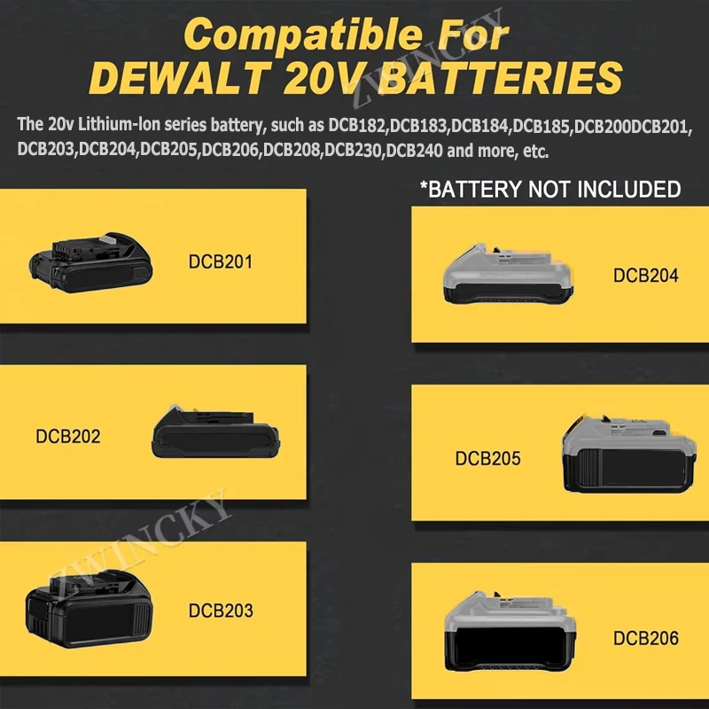 For BOSCH PBA power tools For Dewalt/Milwaukee 18V 20V lithium battery adapter converter to for BOSCH C series 18V batteries