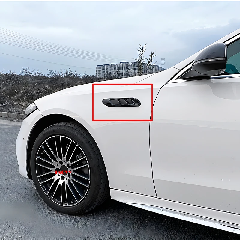 

For Mercedes Benz C Class W206 C200 C220 C260 C300 2022-2024 modified C63S blade side label AMG exterior decoration