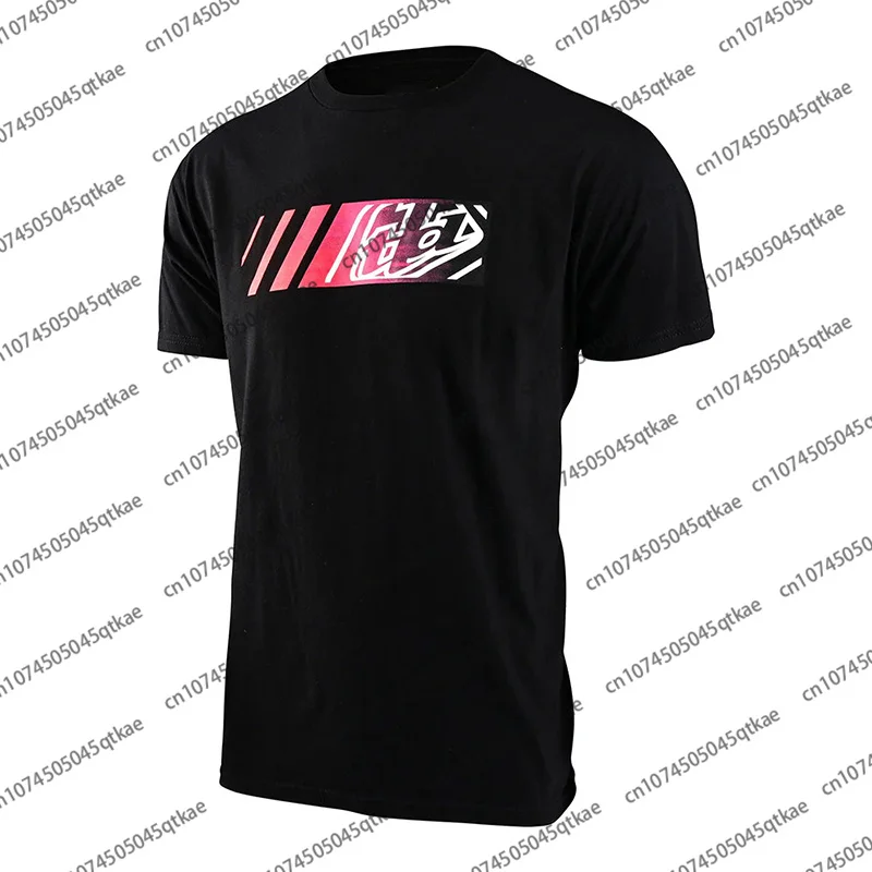 2025 été nouveau T-Troy Lee Design hommes Signature imprimé graphique T-shirt hommes à manches courtes respirant vêtements rue hauts