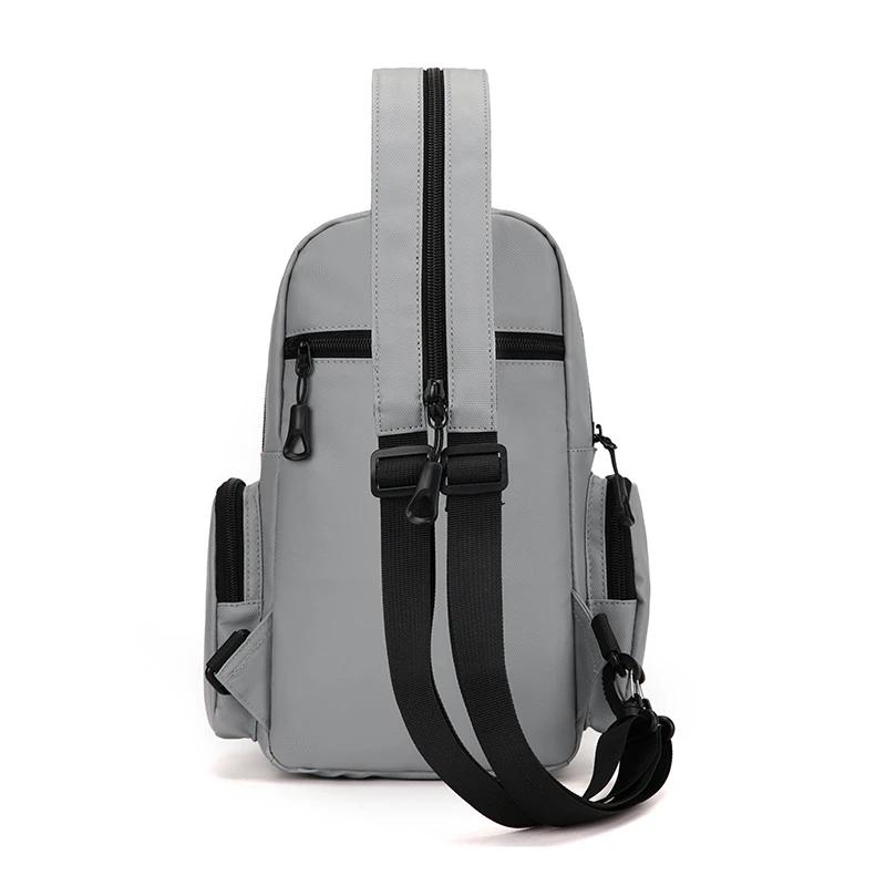 Multifunktionale Herren-Brusttasche Oxford Mini-Rucksack für Tägliches Pendeln Outdoor-Sport Reisen – Detail 17