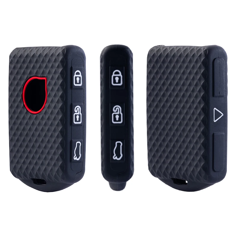 Silikon-Autoschlüsselhülle für Volvo XC40 XC60 XC90 S60 S90 V60 V90 T5 T6 T8 Schlüsselschutz-Zubehör