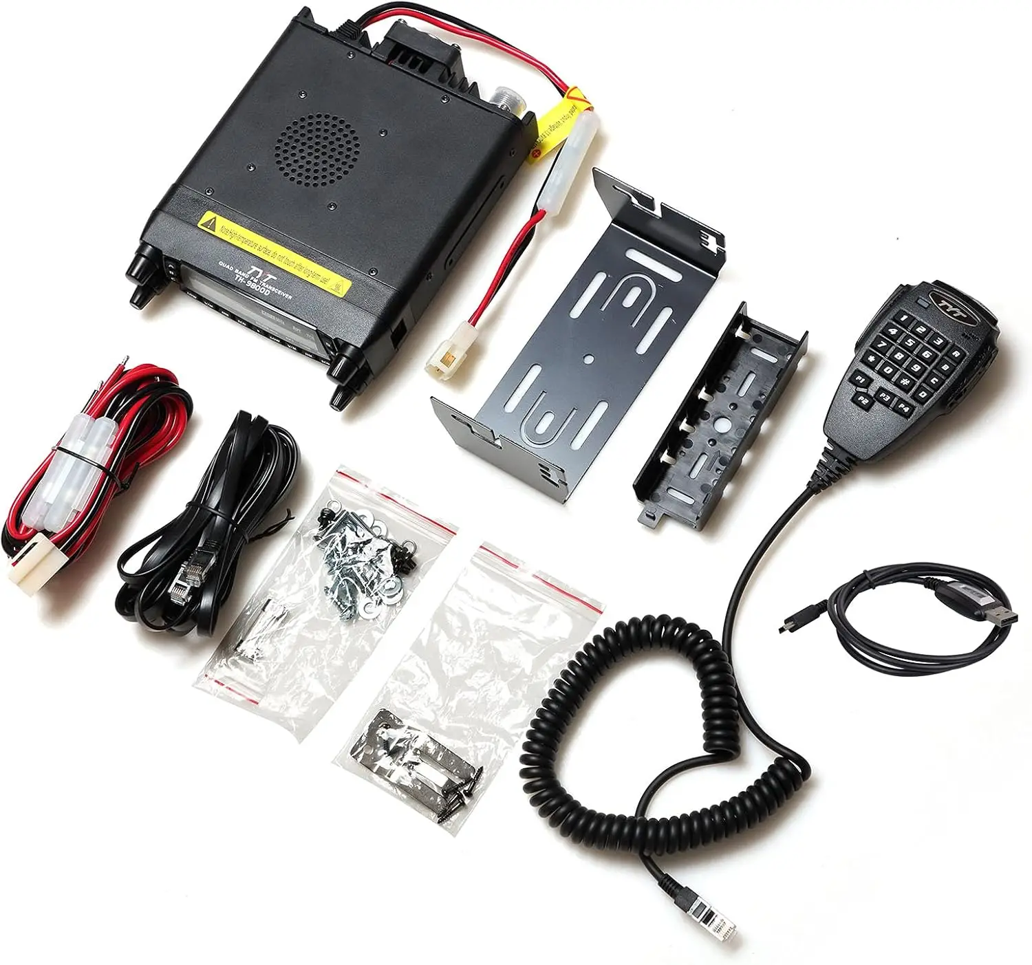 

TYT TH-9800D Plus Version Quad Band Cross-Band 50W Mobile Transceiver Vehicle Radio Amateur Base Station