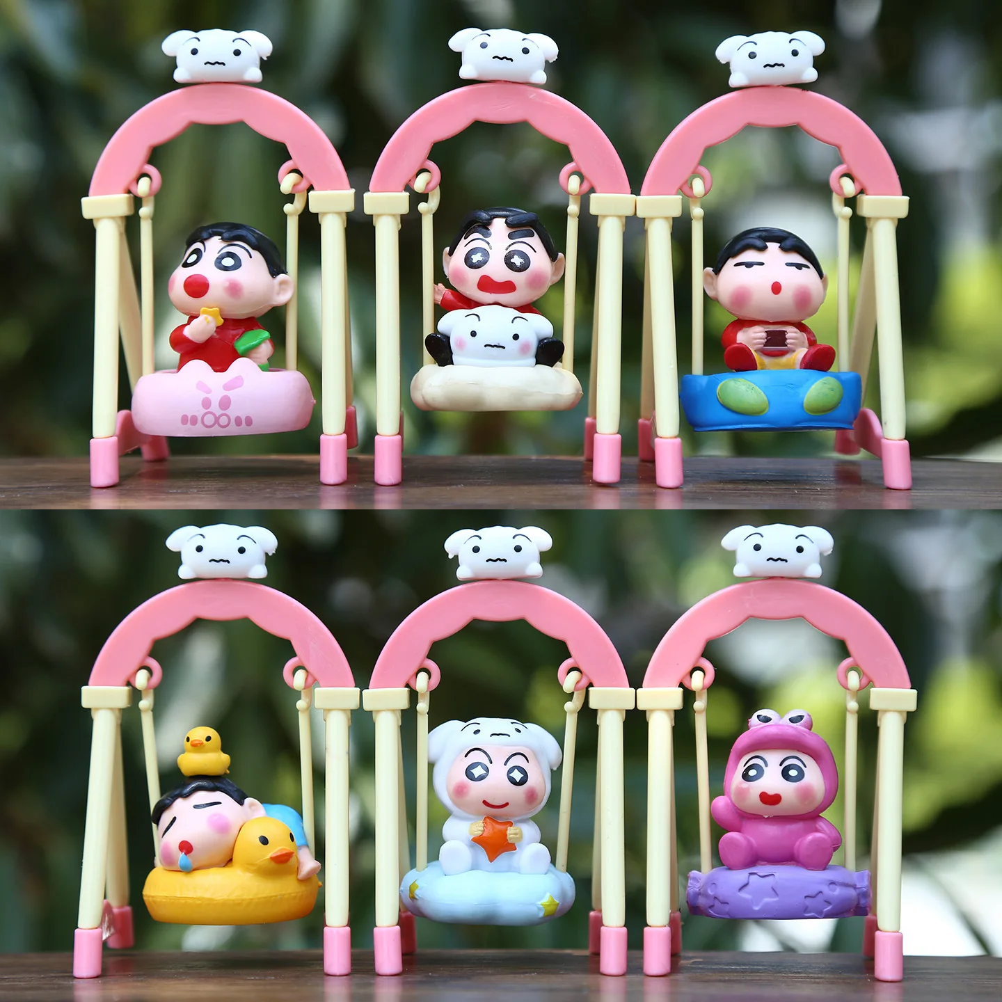 

6pcs new products around autumn dolls creative office desktop ornaments