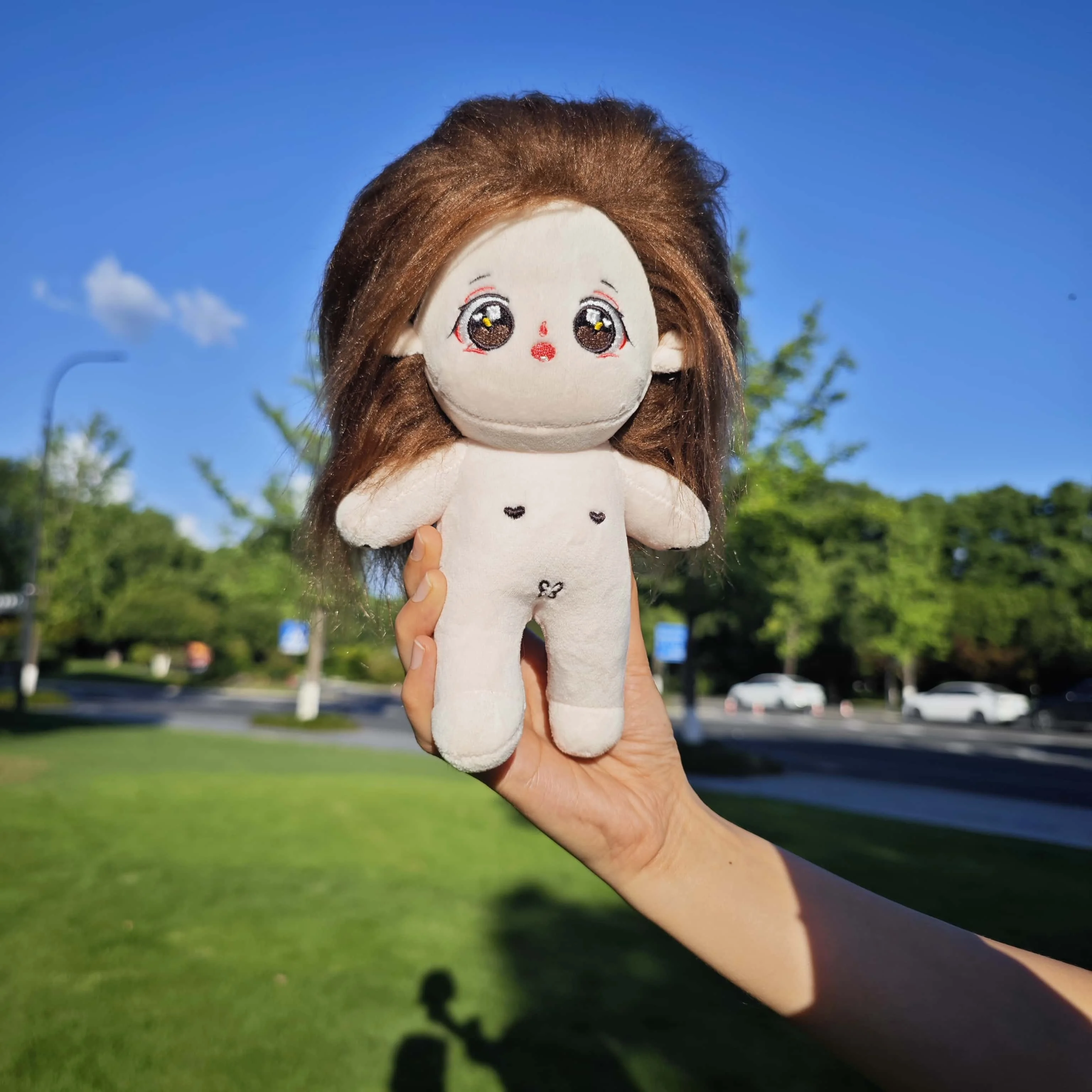 دمية هالة صغيرة من القطن مقاس 20 سم | دمية الدمية الأصلية | نظام شفاء ناعم ولطيف | IP من نفس الاسم | هدايا عيد الميلاد وعطلة عيد الميلاد وعيد الميلاد ورأس السنة #5