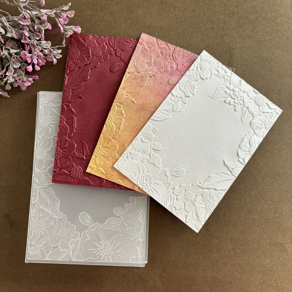 3D Texture Fades Embossing Folder Background Embossing Folder For Template for Card Making Scrapbooking Paper Craft