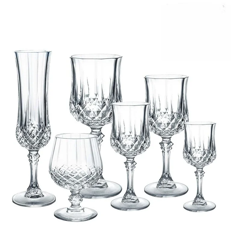 

Crystal glass red wine glass, white wine glass, champagne glass