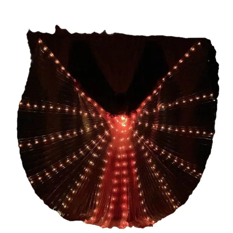 Led wing props belly dance oriental dance show color change remote control role play