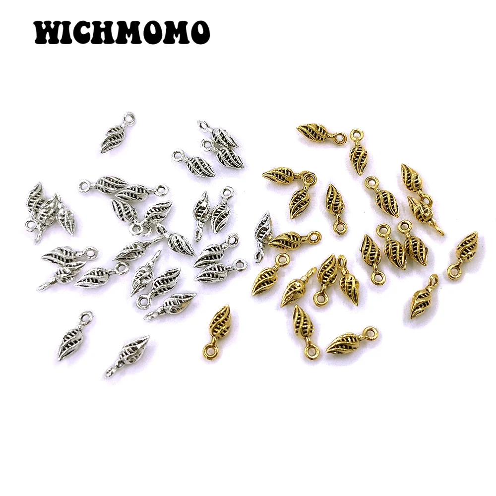 Nowa Moda 50 szt. 13*5MM Retro Stop Metalu Małe Kwiatki Pąki Ozdoby DIY Materiały do Rękodzieła Bransoletki Biżuteria Kolczyki Akcesoria