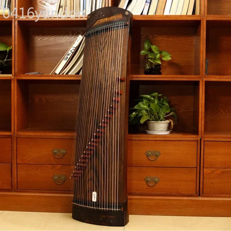 125CM Professional Guzheng 21 Strings Portable Small Zither Handmade Solid Wood Guqin Guzheng Beginner Musical Instruments Gifts