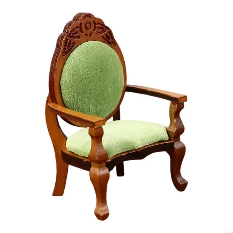 

F1CB Классическая миниатюрная мебель для кресел на 1/12 Dollhouses