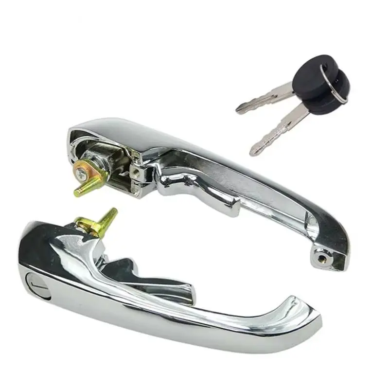 AB96-Automotive Exterior Door Handles For VW T2 Type 2 From 1969-1979 211837205N
