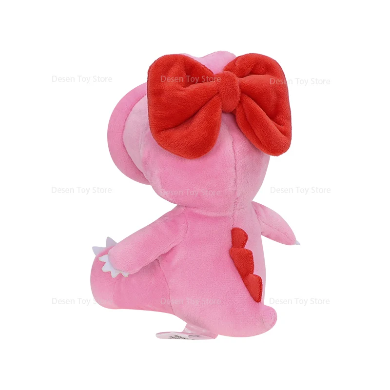 Muñeco de peluche de Mario Bros para niños, muñeco de peluche suave de dibujos animados, regalo de cumpleaños y Navidad, color rosa, 15CM, novedad